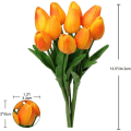 Miniatyrbild 4 av 6: 10-pack Konstgjorda Tulpaner, Real Touch, Bulk, Falska Tulpaner
