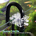 Miniatyrbillede 3 af 5: 20mm Justerbar Akryl Akvarium Vand Slangeholder Vandrør Fiks