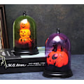 Miniatyrbillede 2 af 5: Halloween LED-lys kreative stearinlysføder håndværkslys pynt