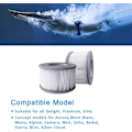 Miniatyrbillede 6 af 6: 2 stk. Hot Tub Filter til MSpa Oppustelige Pools, Filterpatron