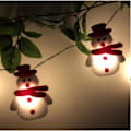 Miniatyrbillede 3 af 7: Snemænds Juletræ LED Garland Lysstreng Julepynt
