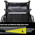 Miniatyrbillede 4 af 5: Opbevaringspose til Rollator Rygsæk, Multifunktionel Rollator DXGHC