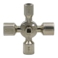 Miniatyrbilde 4 av 6: 1 stk Ti-i-en-en Inner Triangle Nøkkelskiftenøkkel, Multifunksjonell Elektrisk