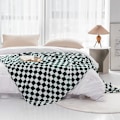 Pikkukuva 4 / 5: Buffalo Plaid -fleecepeitto (70*140cm, Vihreä) - Ruudullinen Flanelli DXGHC