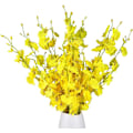 Miniatyrbillede 4 af 7: Kunstige Blomster Orkideer Silke Kunstige Blomster i Bulk, 10 stk (Hver