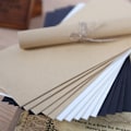 Miniatyrbilde 5 av 5: 100 invitasjoner Western retro nostalgiske konvolutter Profesjonelle