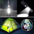 Miniatyrbild 7 av 7: T6+COB ficklampa USB-laddning utomhus zoom med magnet multifunktionell