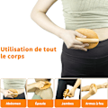 Miniatyrbillede 2 af 6: Svampemassage - Anti-cellulite Massager - Lymfedrænage