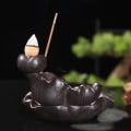 Miniatyrbillede 4 af 5: Keramisk vandfald røgelsebrænder, reflux røgelsebrænder, røgelse