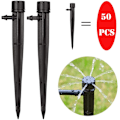 Miniatyrbillede 2 af 6: 100 stk. Havevandingsdrypper til 4 mm/7 mm rør 360 ​​grader 8