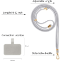 Miniatyrbild 5 av 6: 2 stycken justerbara halsband för universal mobiltelefonband, telefon