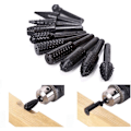 Miniatyrbild 1 av 6: 10-pack Träraspset Raspset Träskaft Frässet Borr