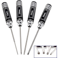 Pikkukuva 2 / 6: Kuusiokoloavain (3,0 mm 2,5 mm 2,0 mm 1,5 mm), Metalli Kuusiokoloavain