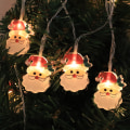 Miniatyrbilde 4 av 5: 6 meter 40 lys LED julelysstreng juletre