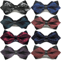 Miniatyrbillede 2 af 4: 10 mænds butterfly slips med spids læder butterfly slips polyester butterfly slips (ran