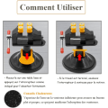 Miniatyrbillede 4 af 5: Universal Sugeringskop-Bordtang, Bordkæbe-Tang 360 ​​Graders Rotation