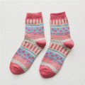Miniatyrbilde 6 av 7: 5 Par Dame Vinter Ull Varme Sokker Tykke Crew Fuzzy Sokk for Wo