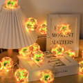 Miniatyrbillede 4 af 5: 3m 20 LED lyskæde laser kugle festival julelys rose
