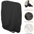 Miniatyrbilde 2 av 5: Folding Solstoltrekk, 210D Oxford Recliner Oppbevaringsdeksel DXGHC