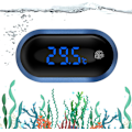 Miniatyrbild 1 av 5: Akvarietermometer, LED-pekskärm Digital Vattentermometer