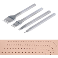 Pikkukuva 3 / 5: Reikätyökalusarja, 3mm DIY-nahkakitti, Nahkatyökalu
