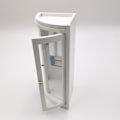 Miniatyrbillede 3 af 6: Dukkehuss Badeværelse, 1:12 Dukkehuss Miniature Møbler Simulati