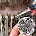 Miniatyrbillede 3 af 5: TG 4 i 1 Salon 500st Microring Set Microringar, Loop Needle Microring Microring Needle Zonge Tool Set til hårfjernlængelse