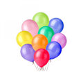 Pikkukuva 1 / 7: 100 kappaletta valkoisia Globos Colored Surtidos 20-25cm biohajoavaa kangasta espanjaksi, Globos festivaaleille, vartaloille, Reuni