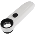 Miniatyrbillede 1 af 5: 40x Forstørrelsesglas Lupe Juveler Øje Smykker Loupe Loop Led