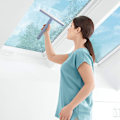 Miniatyrbillede 2 af 7: 2 stk. Silikon Dusj Squeegee Badeværelse Squeegees til Brusebad