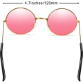 Miniatyrbillede 3 af 5: 2 Par Solbriller Specifikationer Hippie Pink Solbriller Retro Hi