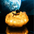 Miniatyrbild 6 av 6: Dropship LED Färgglada Moln Astronautlampa Med Regnbågeffekt A