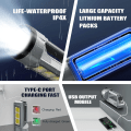 Miniatyrbillede 3 af 5: LED Håndholdt Spotlight Genopladelig, LED Spotlight Lommelygte DXGHC