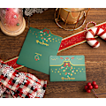 Pikkukuva 5 / 7: Joulukortti Merry Christmas -suunnittelu 24 kpl jouluun - 4,5
