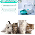 Miniatyrbild 7 av 7: Kattfontän, Plastbubbla Husdjursvattenmatningskopp Automatisk Hig