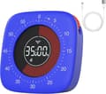 Laddningsbar Visuell Timer, Digital Timer med 4 Alarmlägen, DXGHC