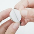 Miniatyrbilde 4 av 4: INF 10-pak supersterke neodymmagneter med selvklebende bakside Sølv 20 x 2 mm