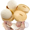 Miniatyrbild 1 av 7: Dumpling Stressboll Fidget Leksak, Dumpling Squishy Stressboll