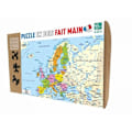 Pikkukuva 1 / 3: Puu-puzzle - PUZZLE MICHELE WILSON - Euroopan kartta - 50 palaa - Matkustus ja kartat - Lapsi Flerfärgad