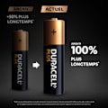 Miniatyrbild 4 av 6: Duracell Plus AA alkaliska batterier, 1,5V LR6 MN1500, 24-pack