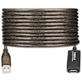 Pikkukuva 1 / 2: Ewent 5 metrin USB 2.0 uros A–naaras A jatkokaapeli 480 Mbps vahvistinkaapeli tulostimelle, hiirelle, näppäimistölle,