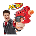 Miniatyrbild 2 av 3: Nerf Mega Bigshock Gun - NERF - Kompakt modell med en räckvidd på över 21 meter - 2 pilar ingår Bigshock