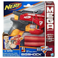 Miniatyrbillede 3 af 3: Pistolet Nerf Mega Bigshock - NERF - Kompakt model med en rækkevidde på over 21 meter - 2 dartpile inkluderet Bigshock