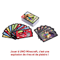 Miniatyrbillede 6 af 6: Mattel Games - Uno Minecraft - Kortspil - Fra 7 år - UNO - FPD61 Flerfärgad
