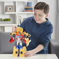 Miniatyrbillede 3 af 5: Transformers Cyberverse - Robot Action Optimus Prime Ark Power Lastbil - 30cm - HASBRO - Gul - Mix - Barn