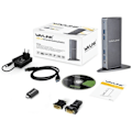 Pikkukuva 4 / 4: Asemointikohde - WAVLINK - USB 3.0/USB-C - 6 x USB 3.0 - DVI/VGA/HDMI - Gigabit Ethernet