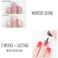 Miniatyrbillede 2 af 4: Vishine 15ml Base Coat Top Coat Sæt af 2 - Base- og Toplak til Semi-permanent Gel Neglemanicure Kit