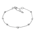 Pikkukuva 1 / 3: Koristekaulaketju - Fossil - JFS0045452040 - Hopea - Naisille - Lahjapakkaus mukaan версума silver-