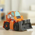 Miniatyrbillede 3 af 6: Figurine Transformers Playskool Rescue Bots Academy - Robotredder Wedge og 11 cm elektronisk trailer Kil + trailer