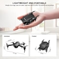Pikkukuva 2 / 2: TECH RC TR019W Drone kameralla 1080P mini drooni taitettava